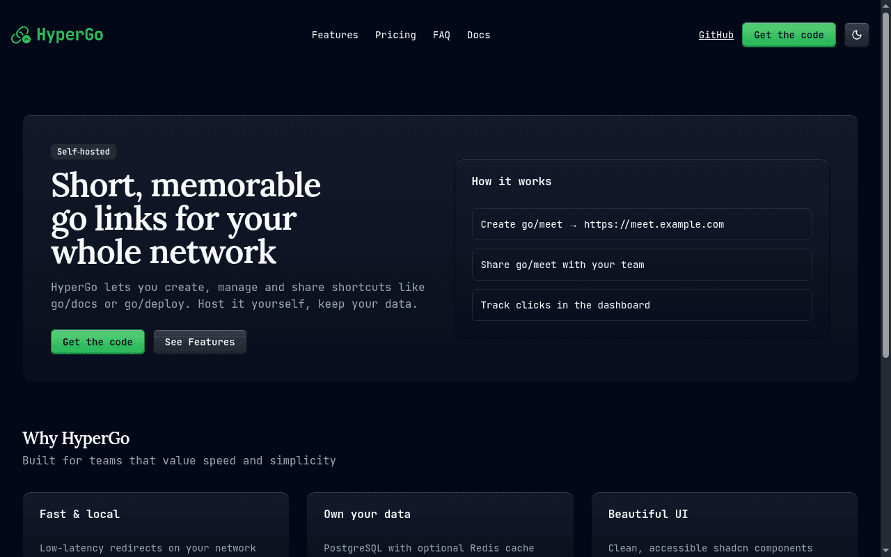 HyperGo screenshot
