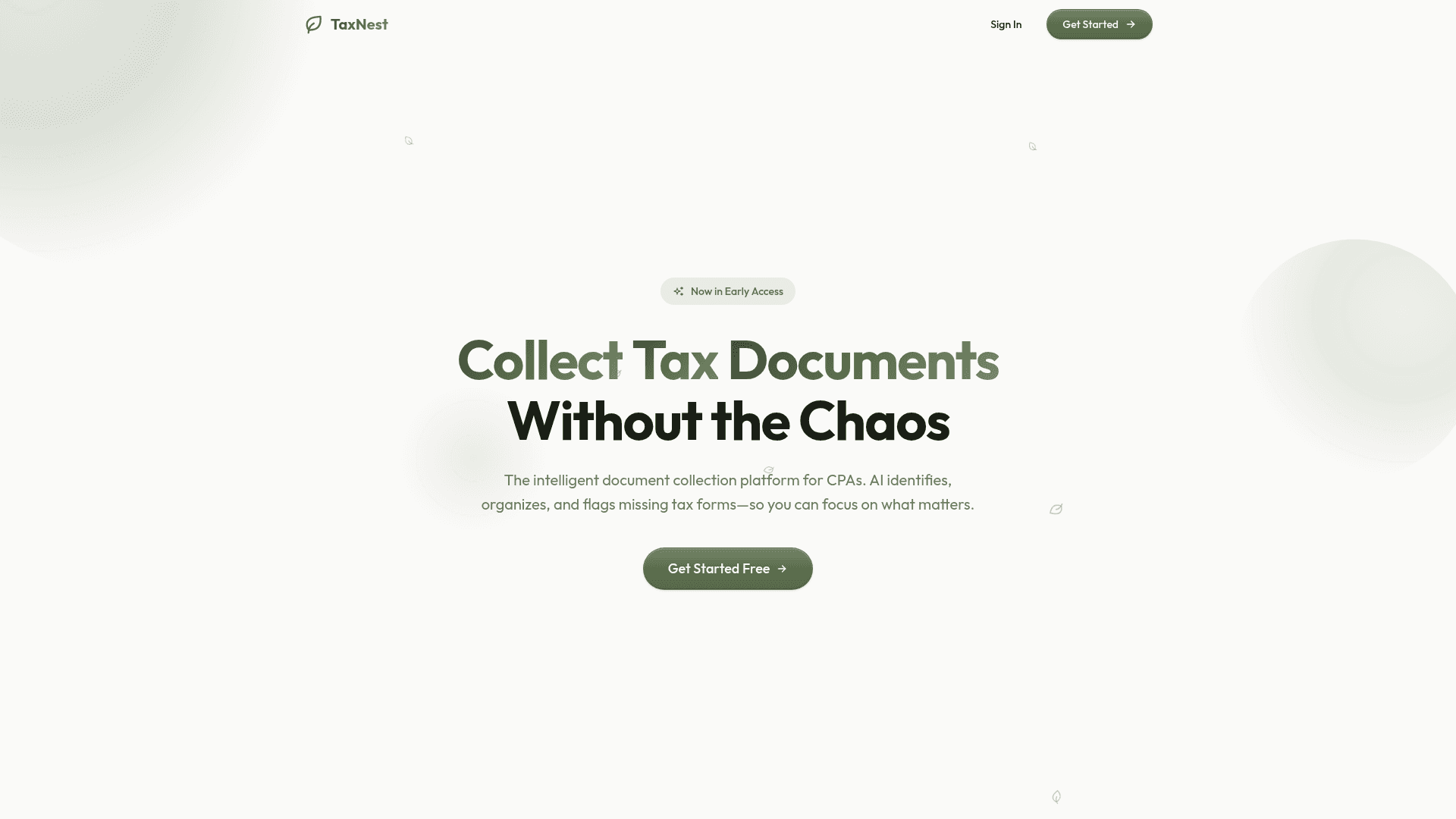 TaxNest screenshot